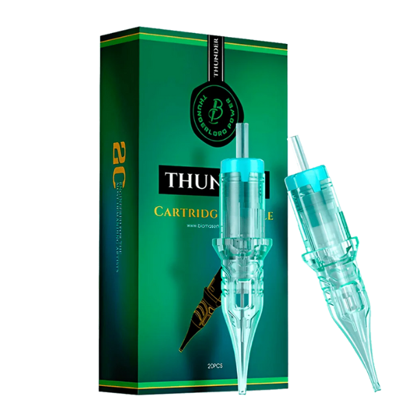 AGUJAS ROTATIVA THUNDERLORD VERDE 3RL 0.25 X unidad